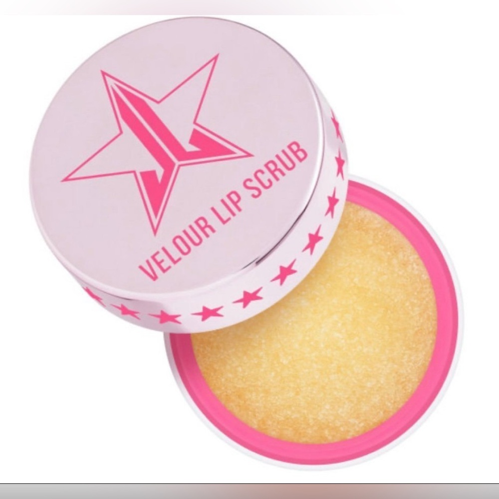 🍋JEFFREE STAR🍋Lemon Icebox Cookies Velour Lip Scrub/NIB - Picture 3 of 9